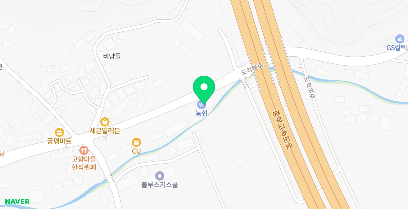 도척농협 궁평지점 위치 지도