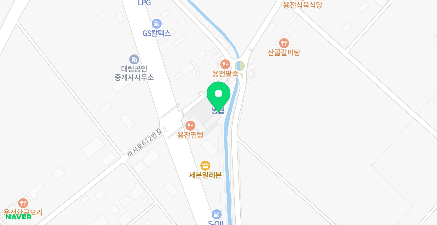 북광주농협 우치동지점 위치 지도