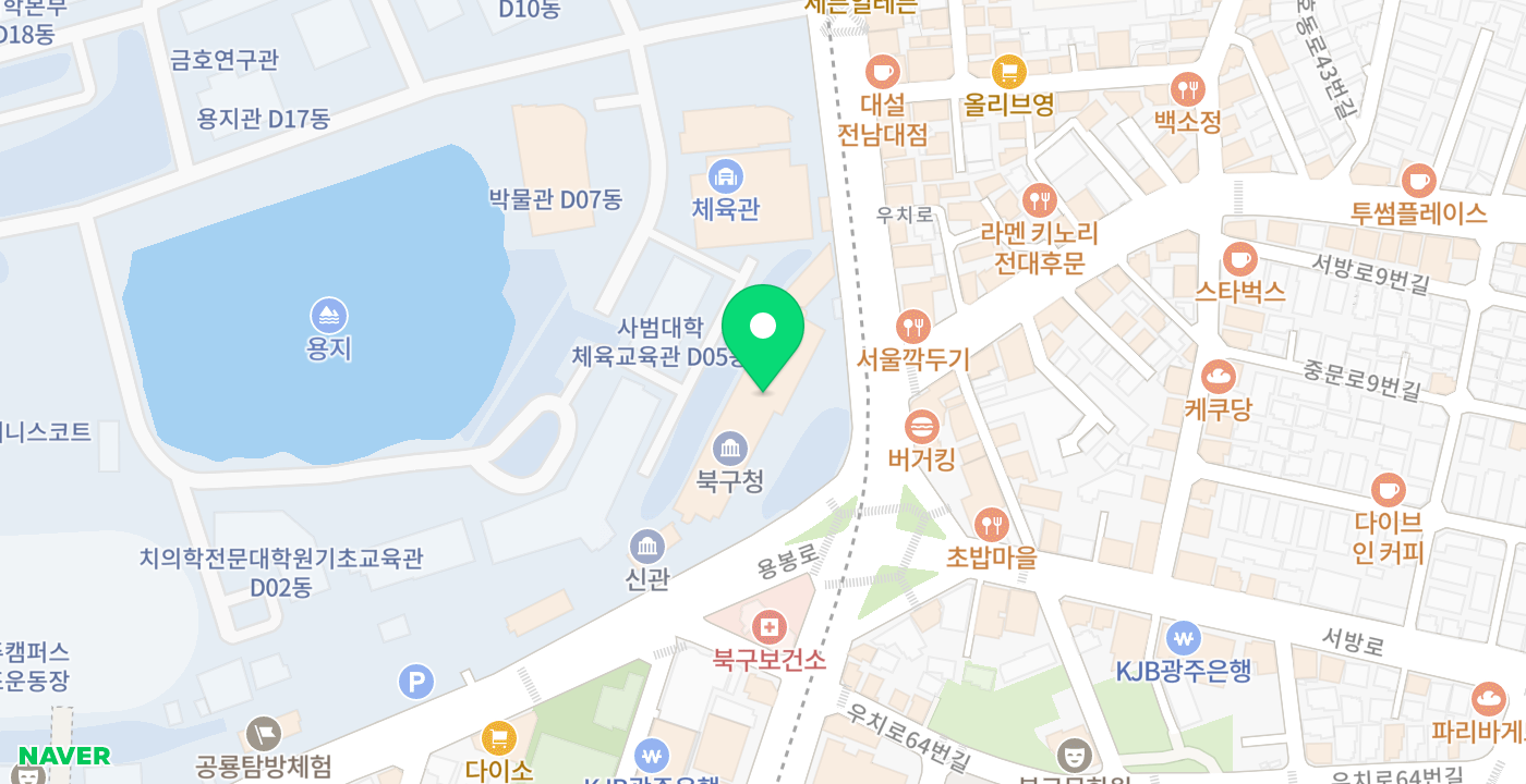 북구청 민원실 2 위치 지도