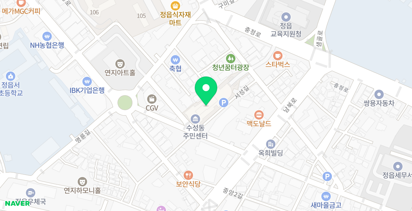 수성동주민센터 위치 지도