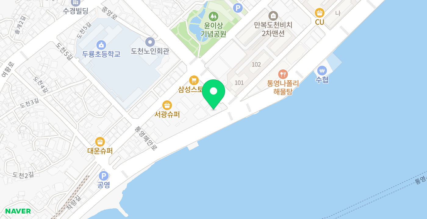 도천희망나눔터 위치 지도