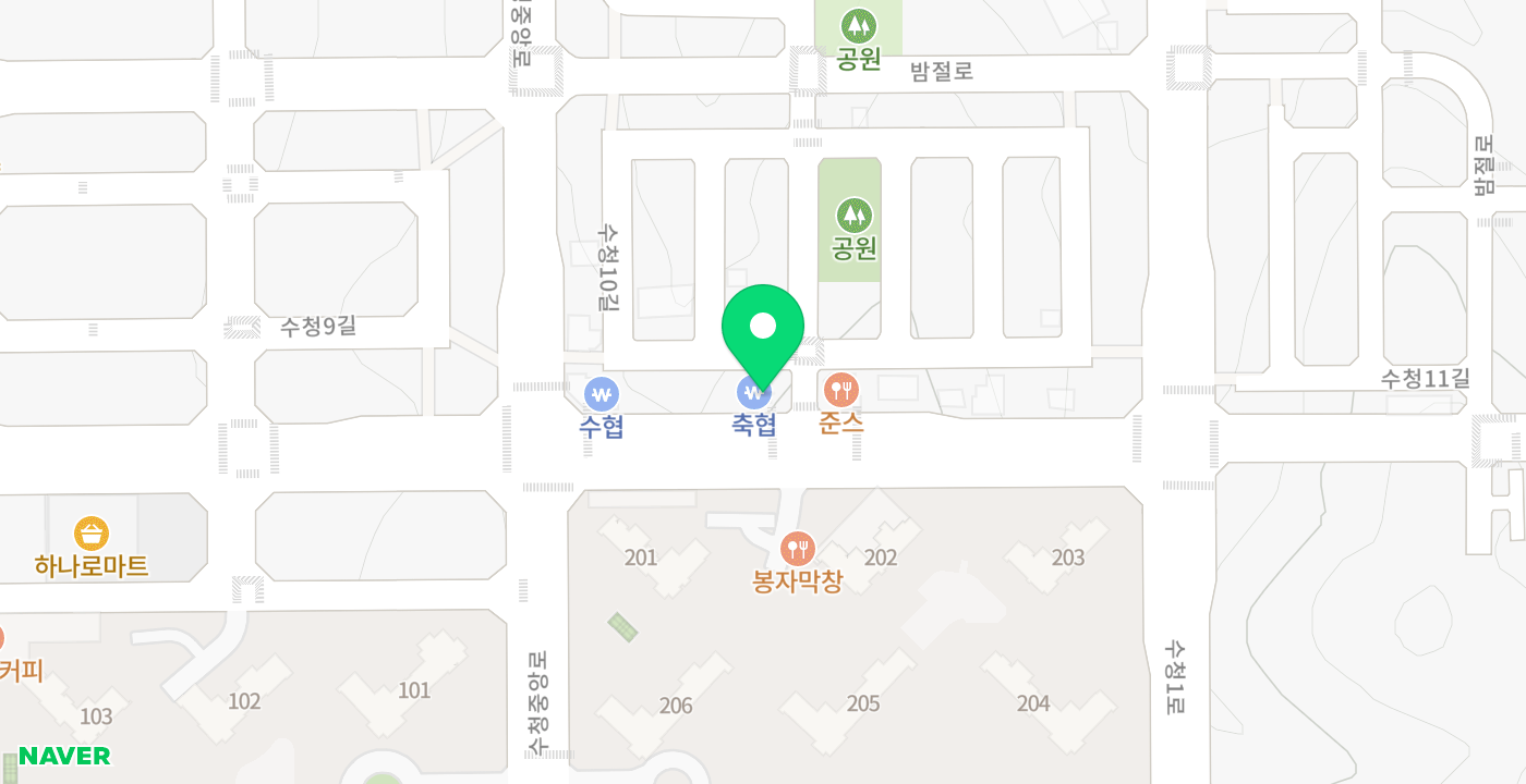 당진낙농축협 수청지점 위치 지도