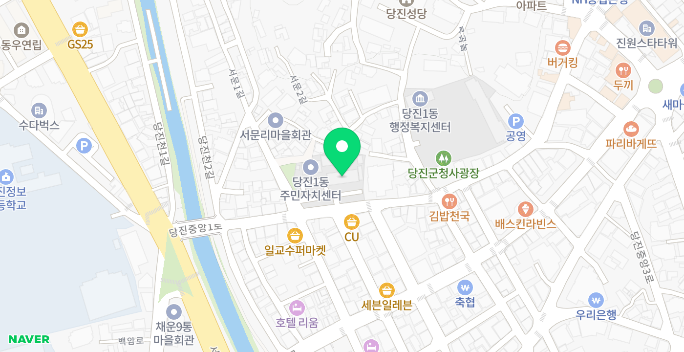 당진1동무인-2 KIOSK 위치 지도