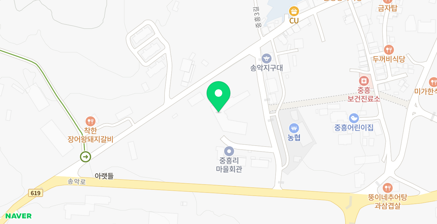 송악사회복지관 KIOSK 위치 지도