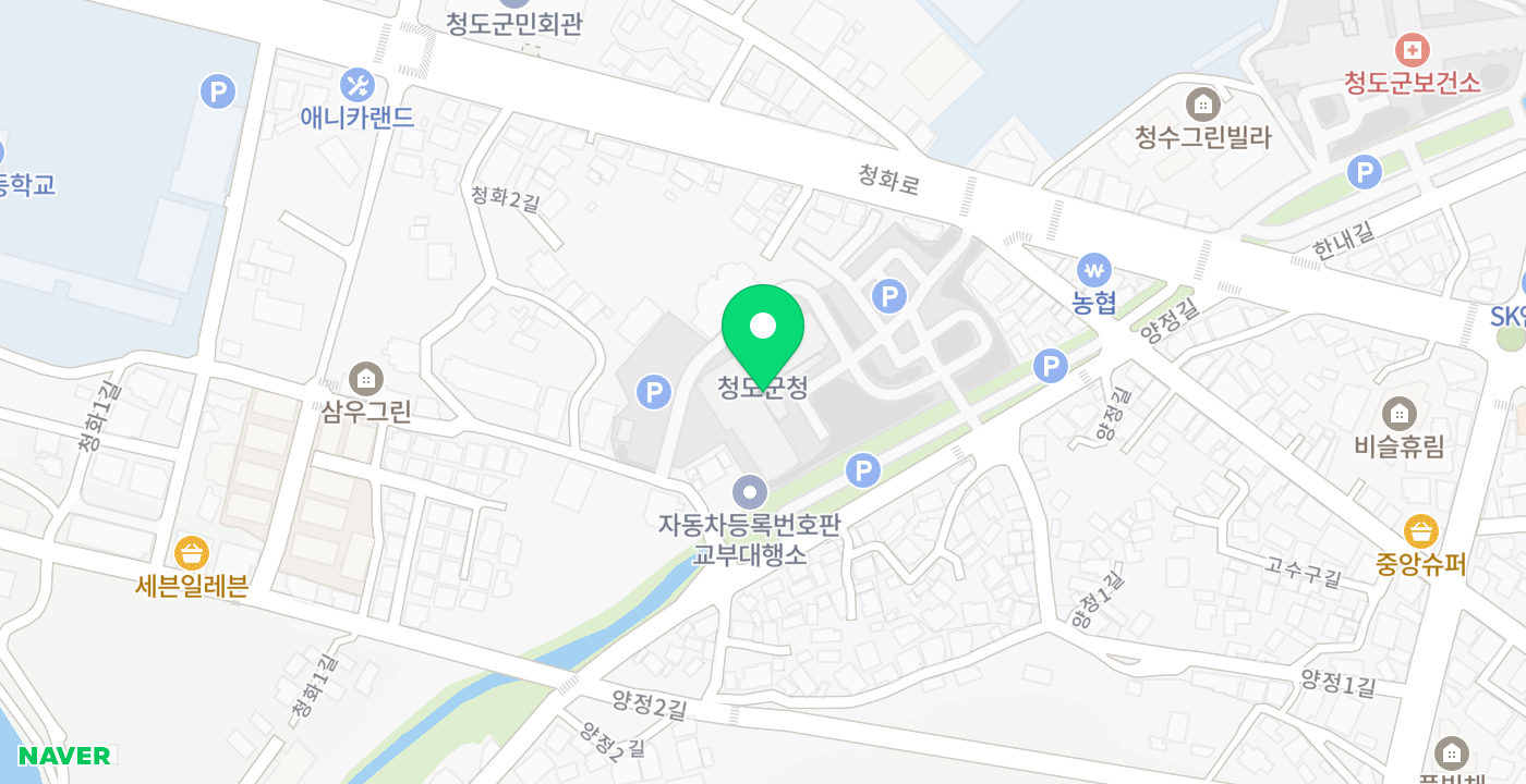 본청민원실 KIOSK 위치 지도