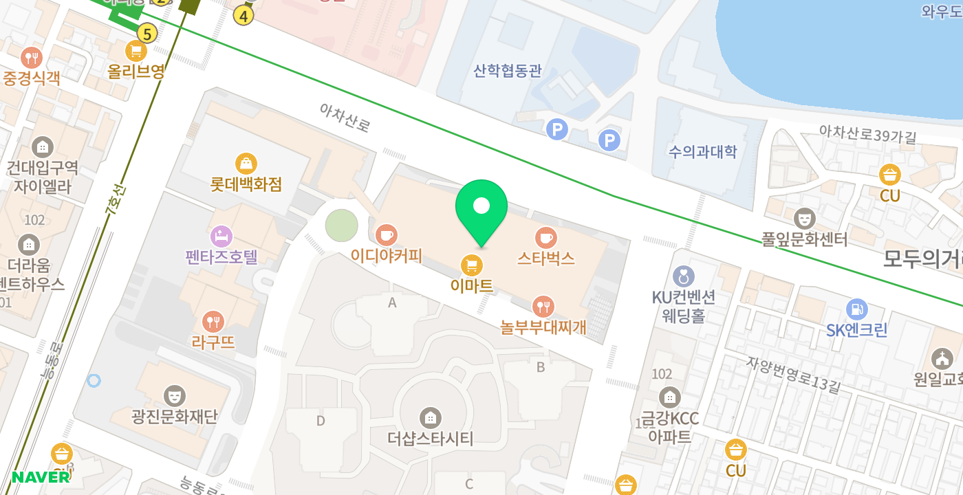 스타시티 위치 지도