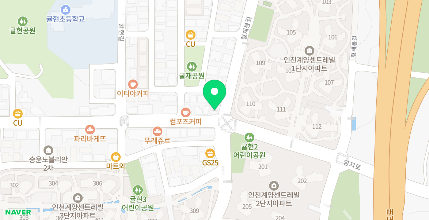 계양농협 365코너(귤현동) 위치 지도