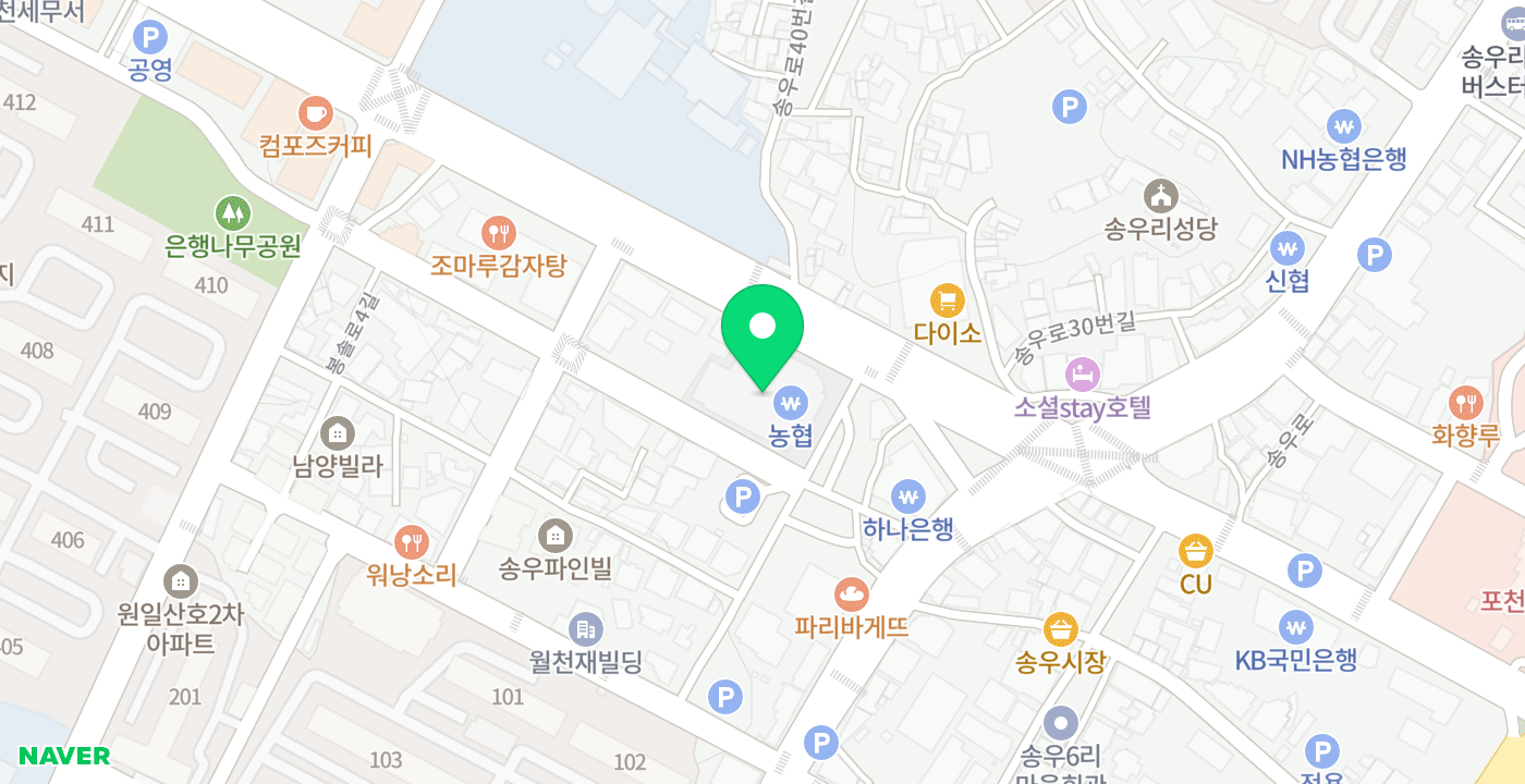 소흘농협 위치 지도