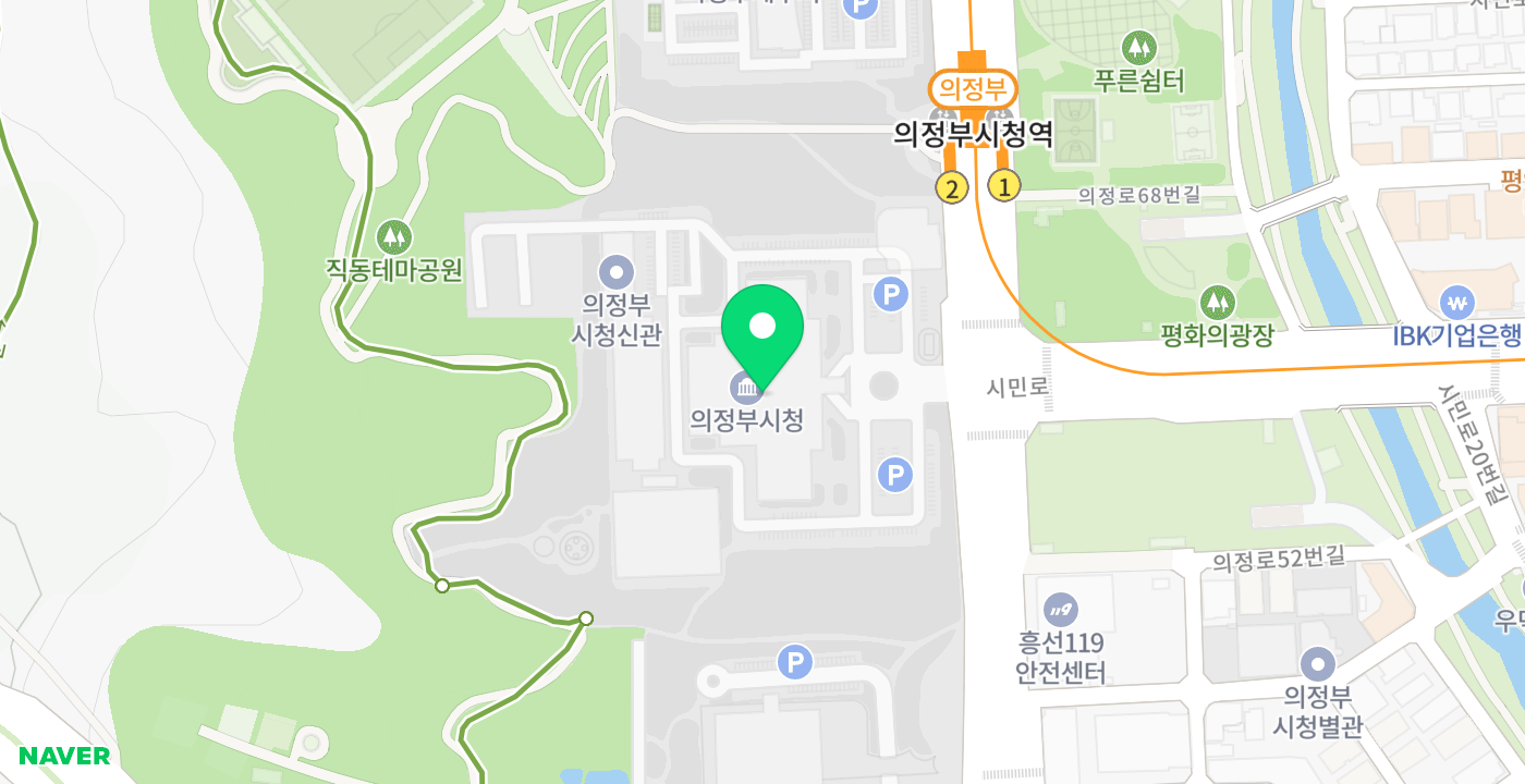 시청민원실2 위치 지도