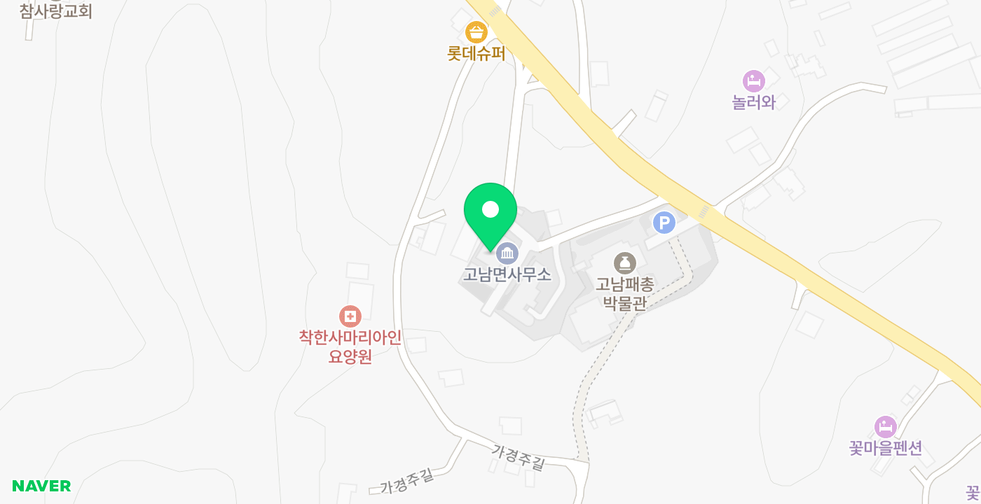 고남면KIOSK 위치 지도