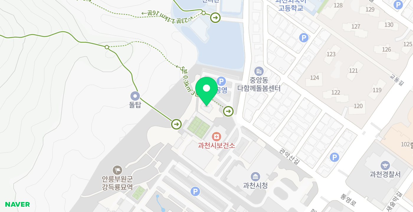 시청민원실 위치 지도