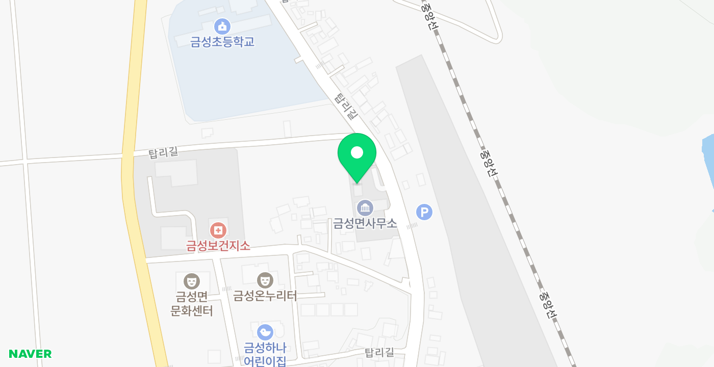 금성면 무인민원발급기 위치 지도