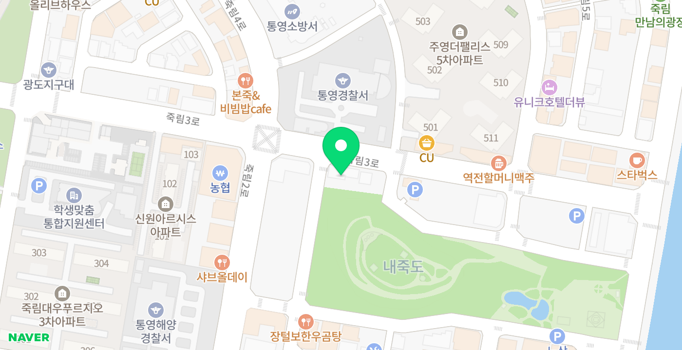 죽림민원실2 위치 지도
