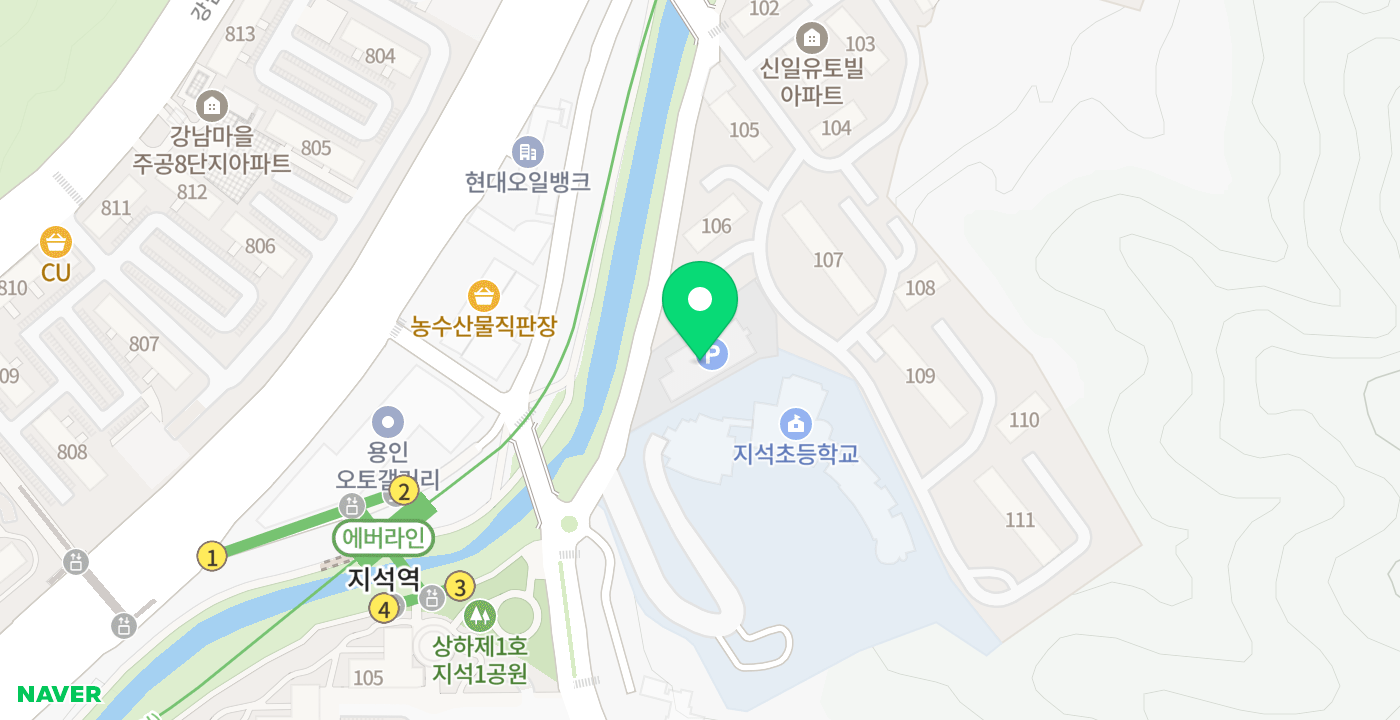 상하동 행정복지센터 위치 지도