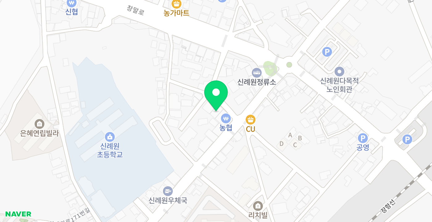 신례원농협 위치 지도