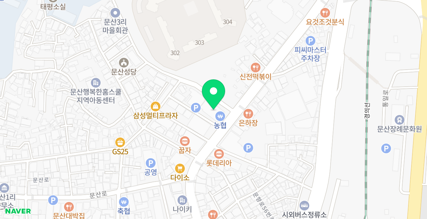문산 북파주농협 위치 지도