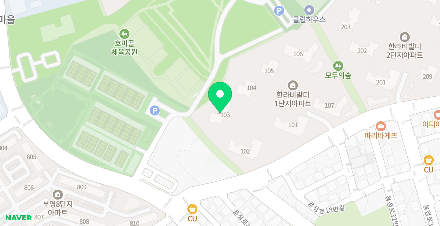 상당신협용정지점 위치 지도