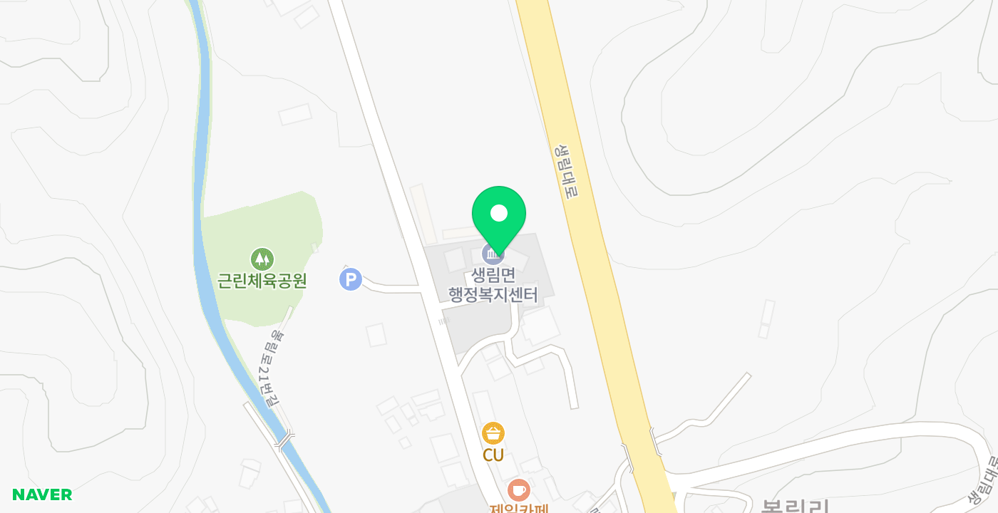 생림면행정복지센터 위치 지도