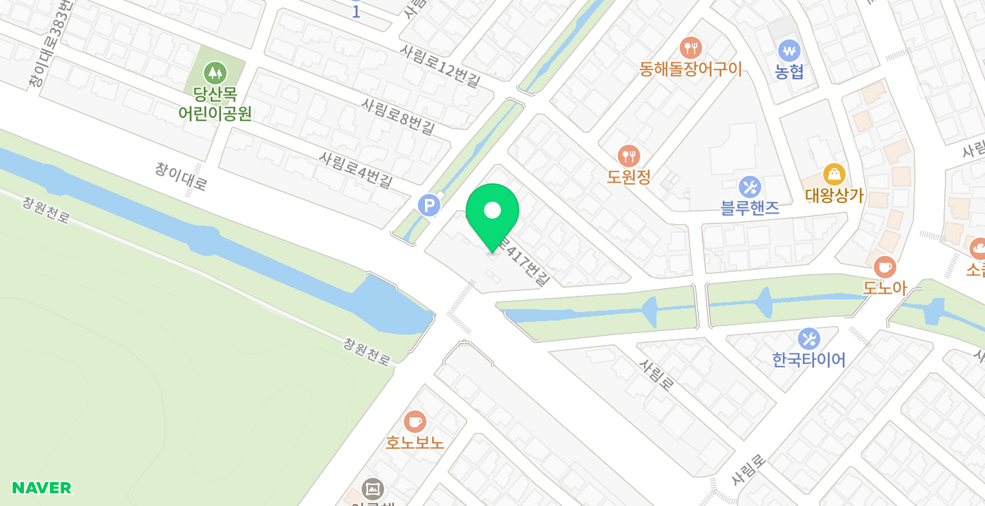 사림민원센터 위치 지도