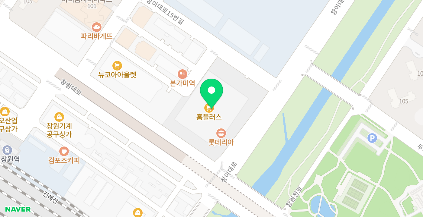 홈플러스 위치 지도