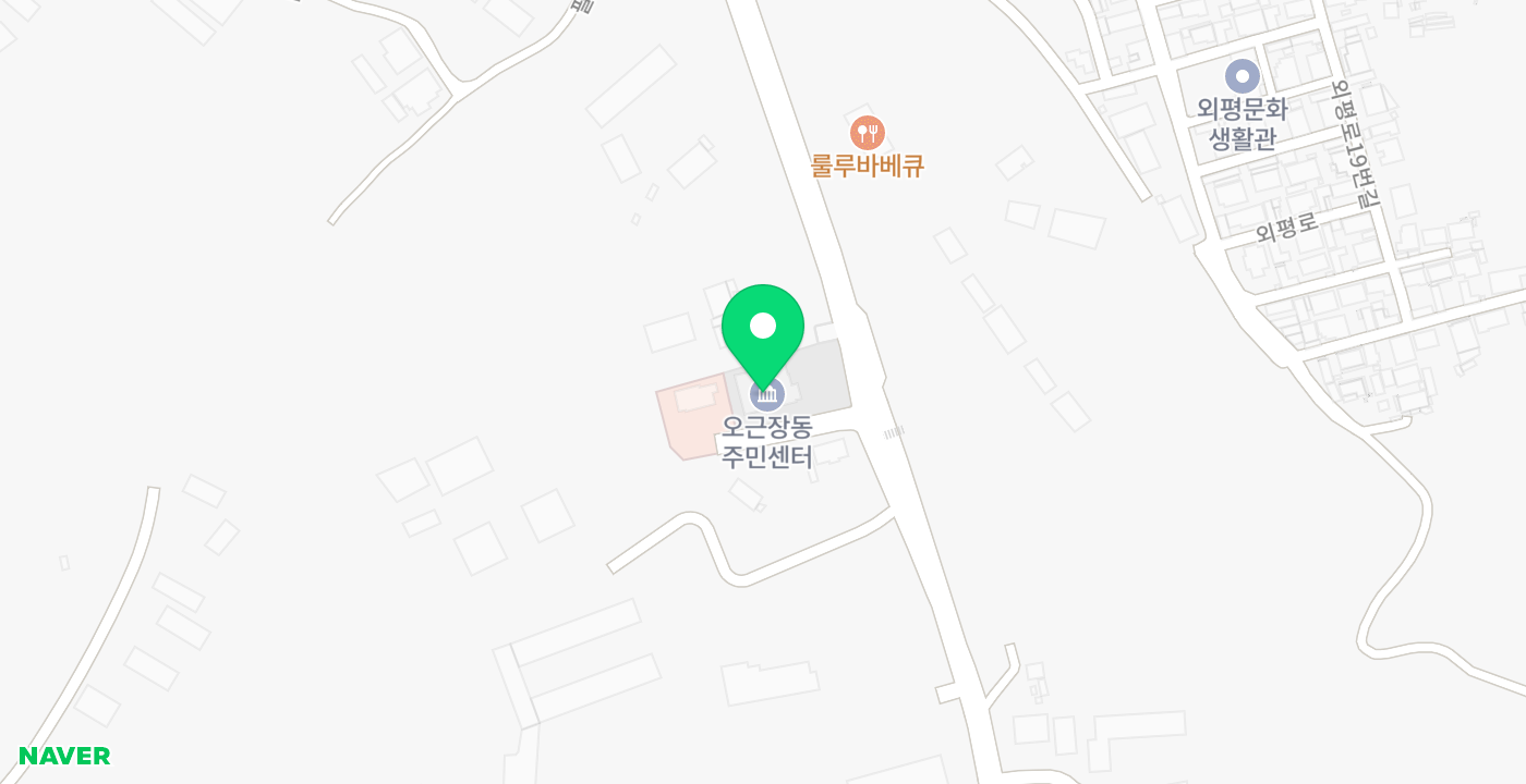 오근장동행정복지센터 위치 지도