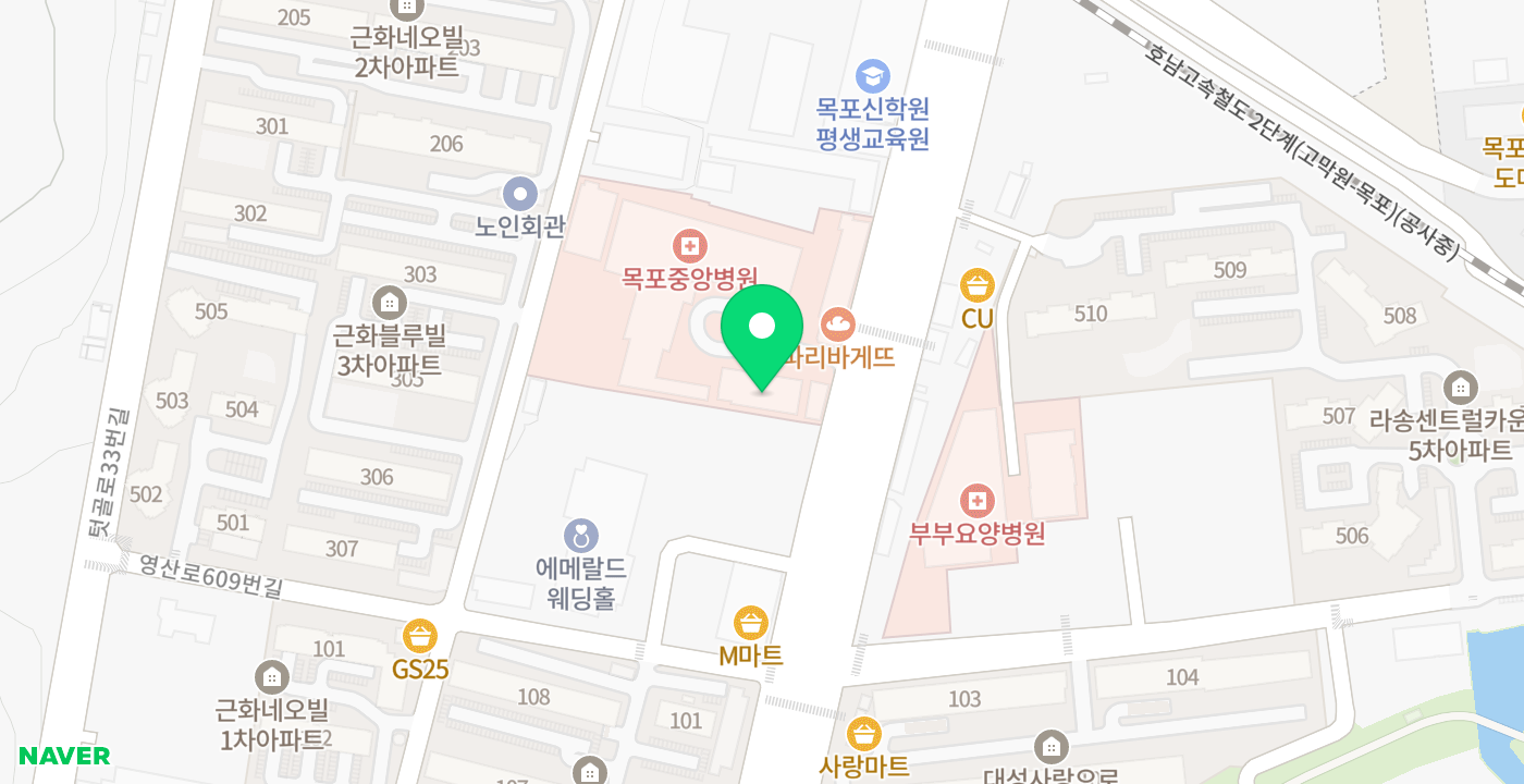중앙병원 KIOSK 위치 지도