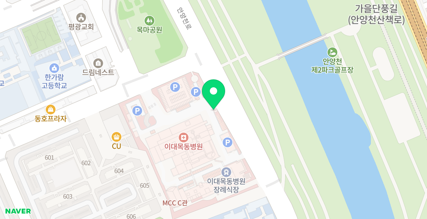 이대목동병원 위치 지도
