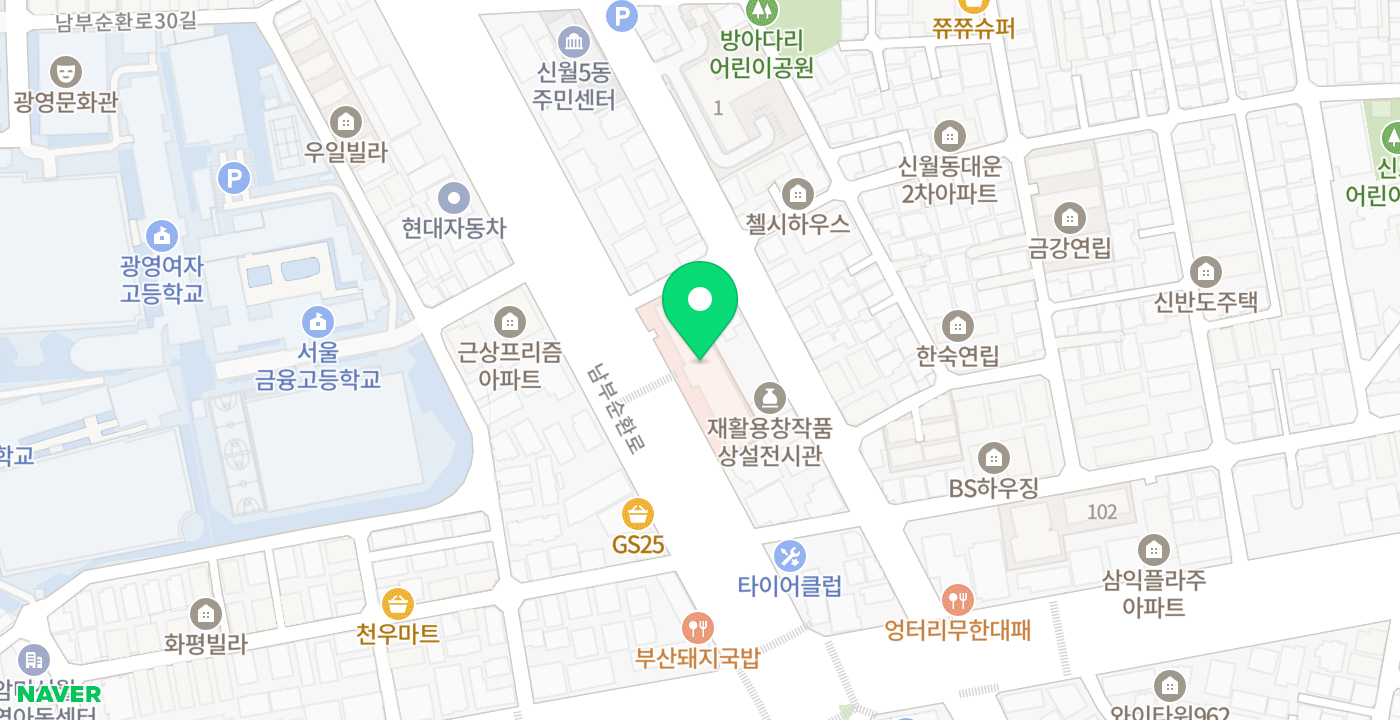 메디힐 병원 위치 지도