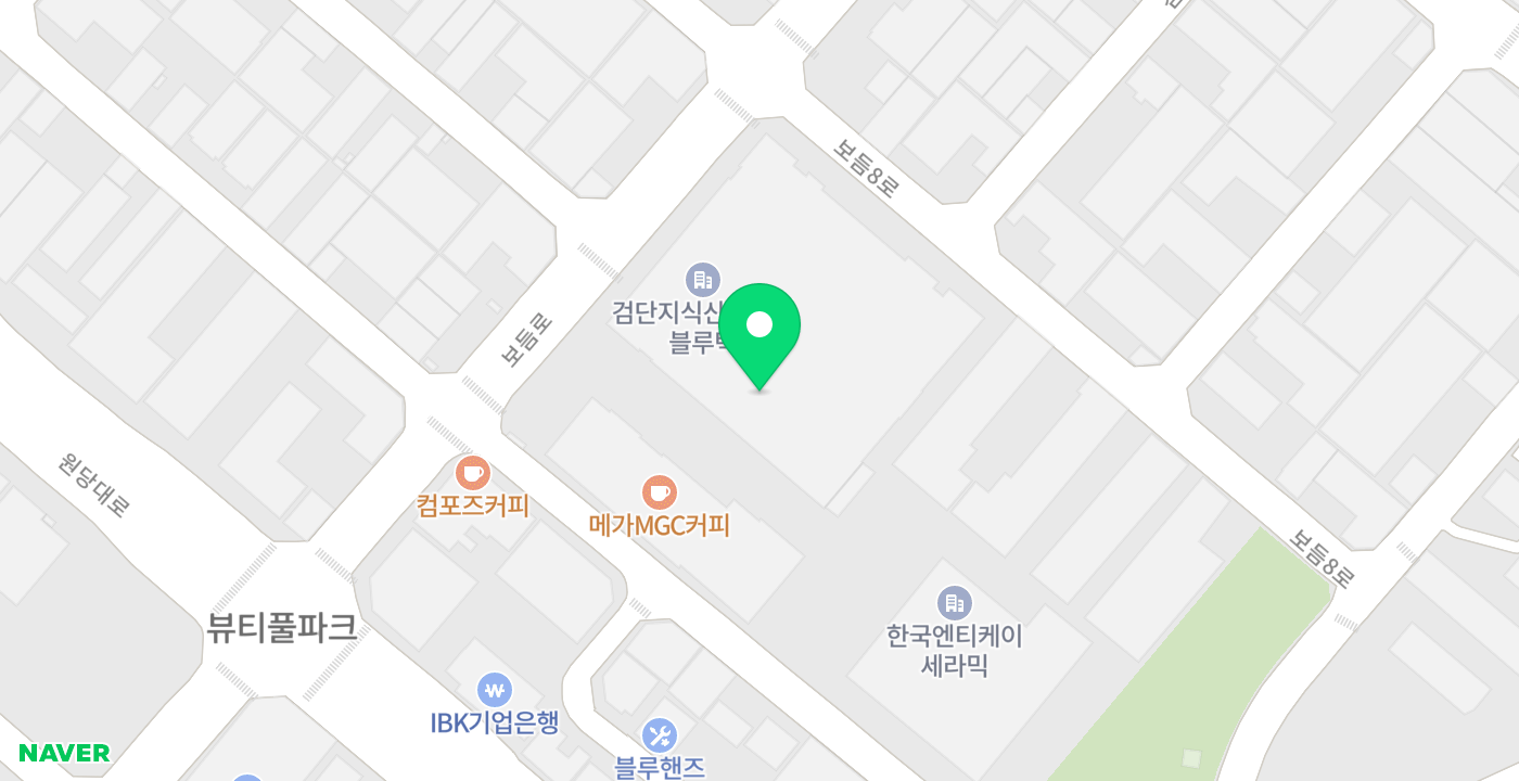 검단지식산업센터 위치 지도