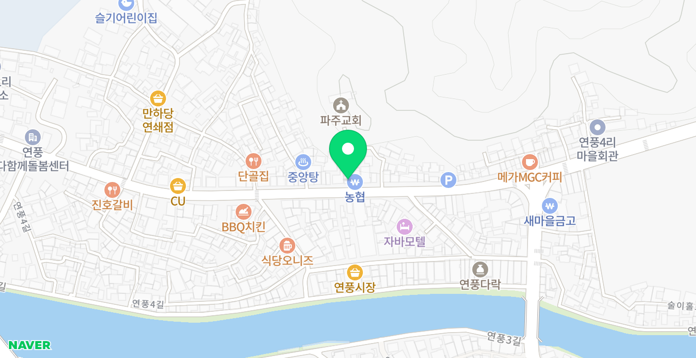 연풍농협 위치 지도