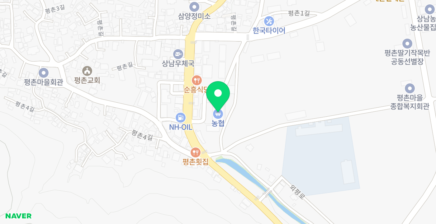 상남면_상남농협 KIOSK 위치 지도