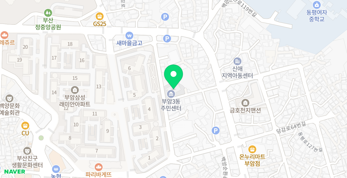 부암3동주민센터 위치 지도