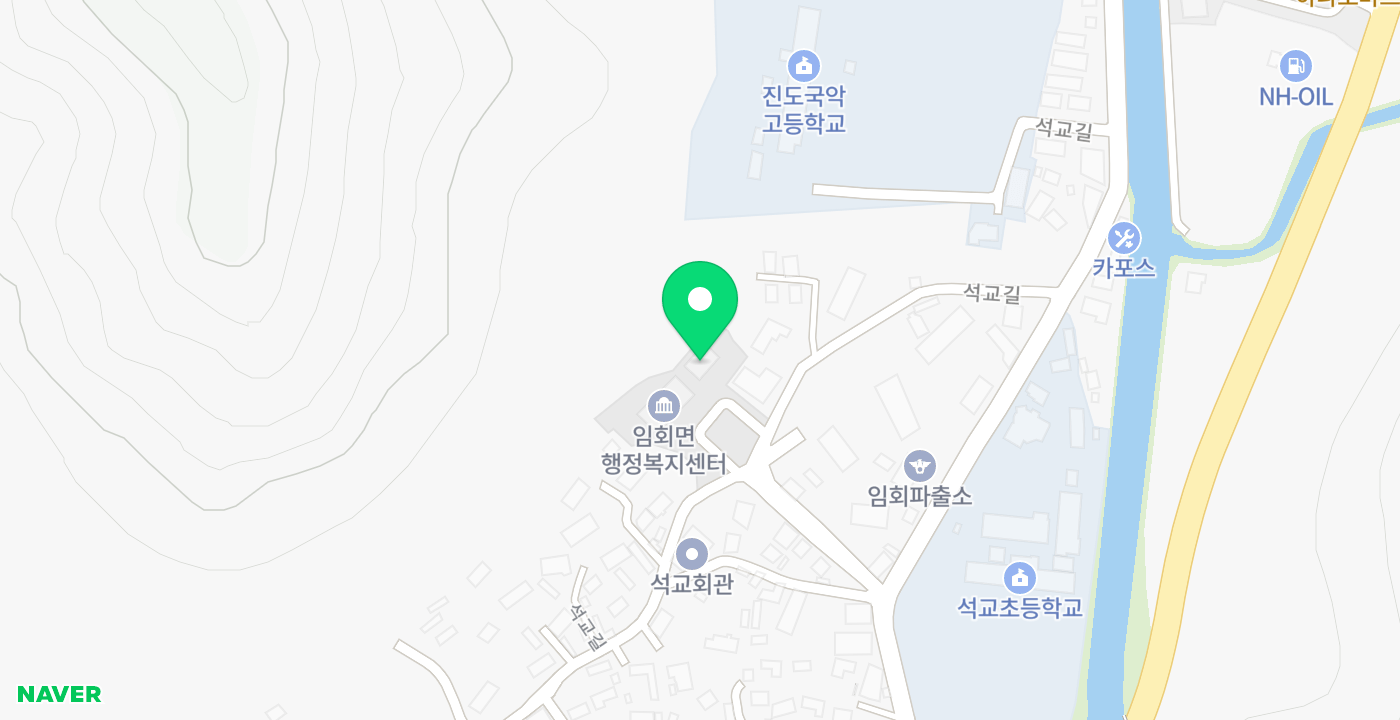 임회면사무소 위치 지도