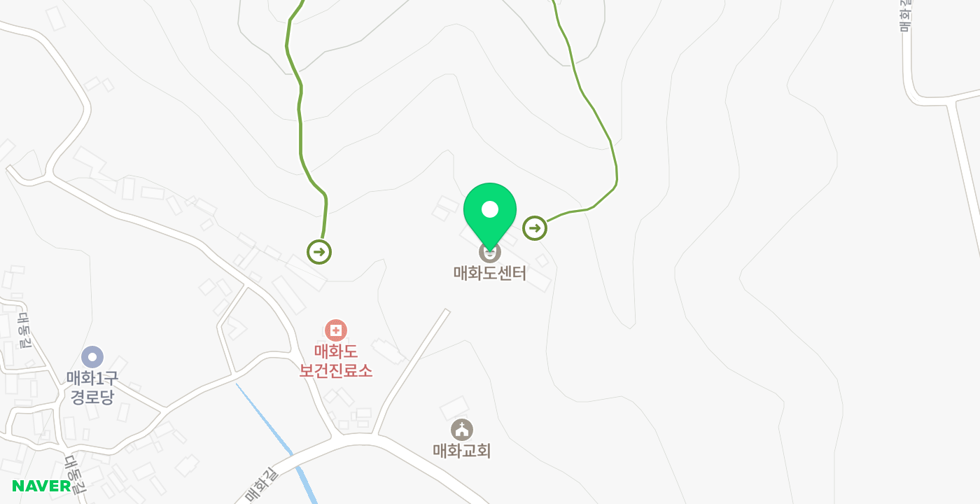 매화도출장소 위치 지도