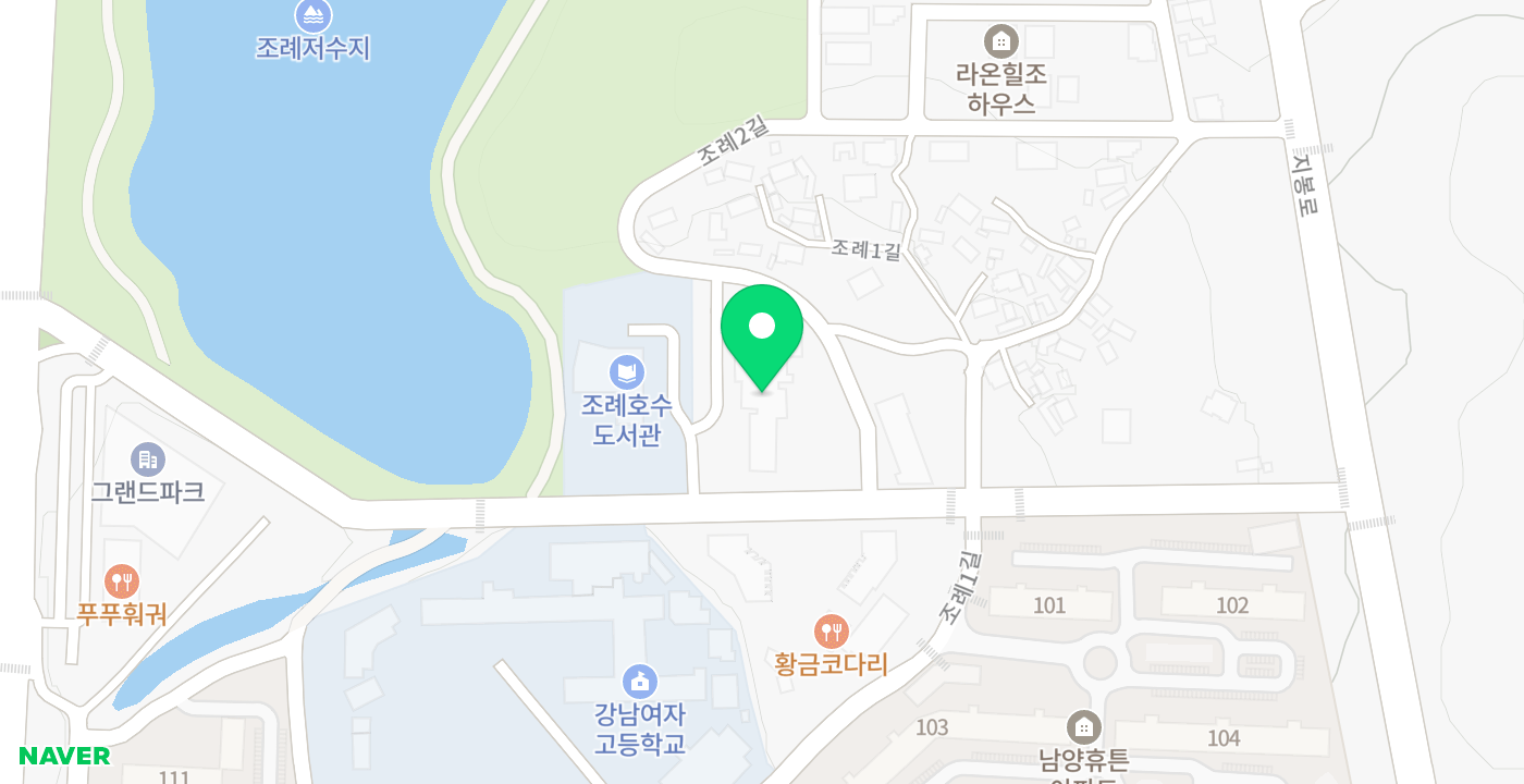 한국농어촌공사 순천지사 위치 지도