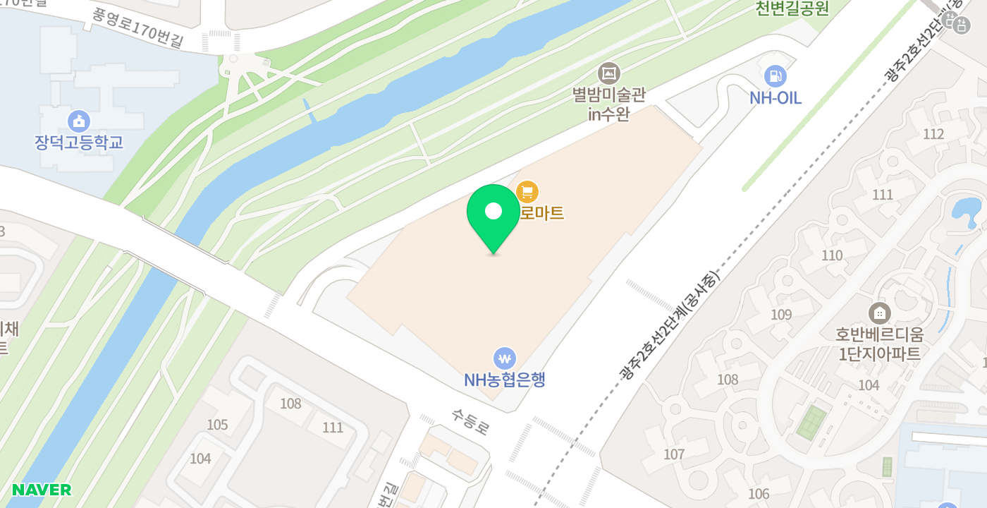 NH농협은행광주유통센터지점 위치 지도