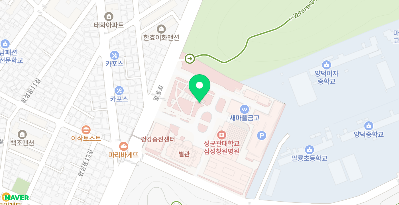삼성병원 위치 지도