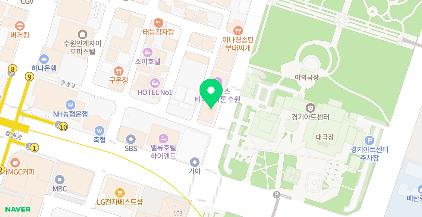 국민연금공단 경인지역본부 위치 지도