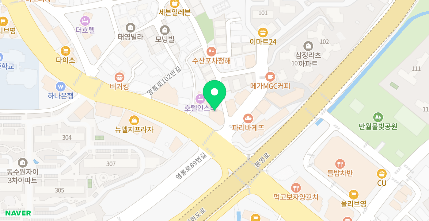 태안농협망포지점 위치 지도