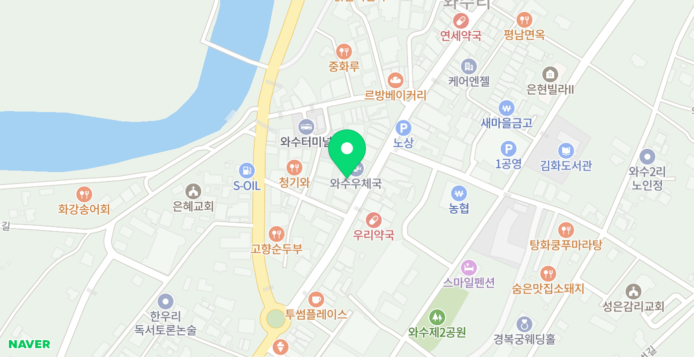 김화농업협동조합 위치 지도