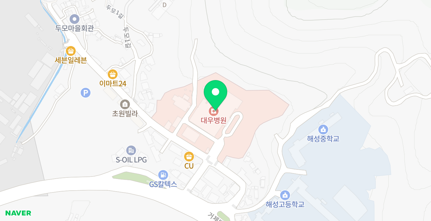 대우병원 위치 지도