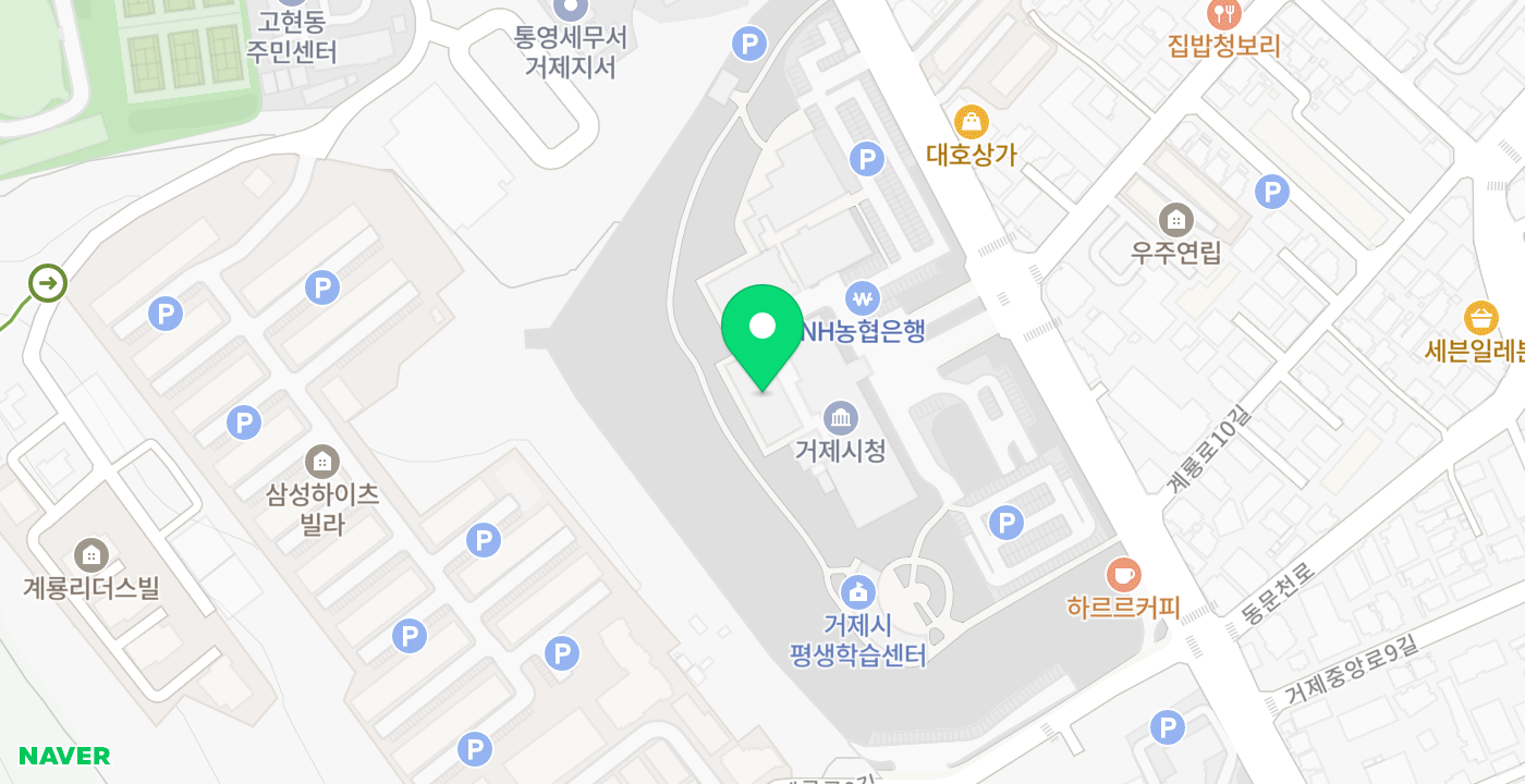 시청민원실(부스) 위치 지도