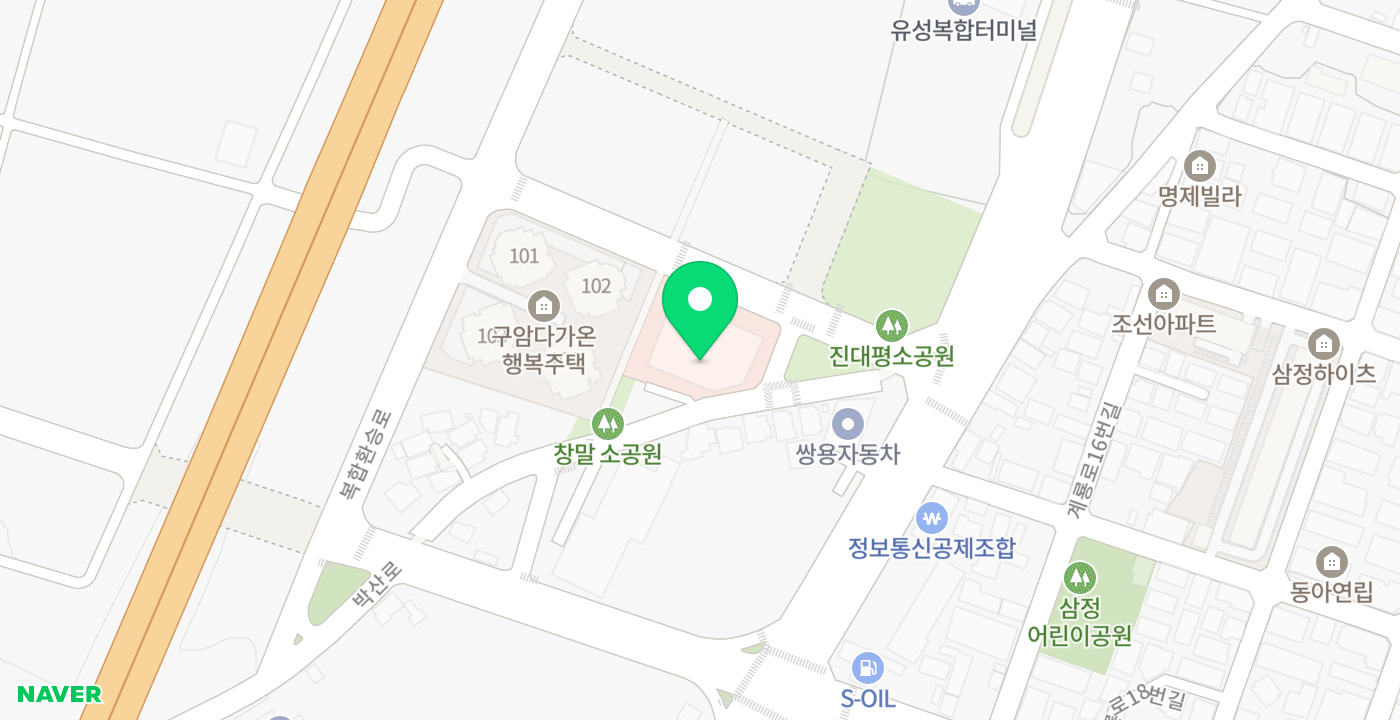 유성구보건소 위치 지도