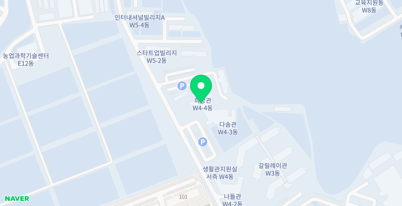 한국과학기술원(KAIST) 위치 지도