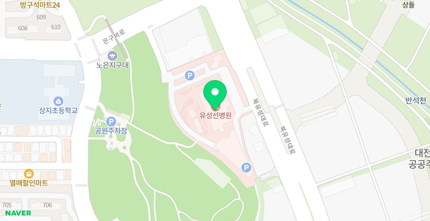 유성선병원 위치 지도