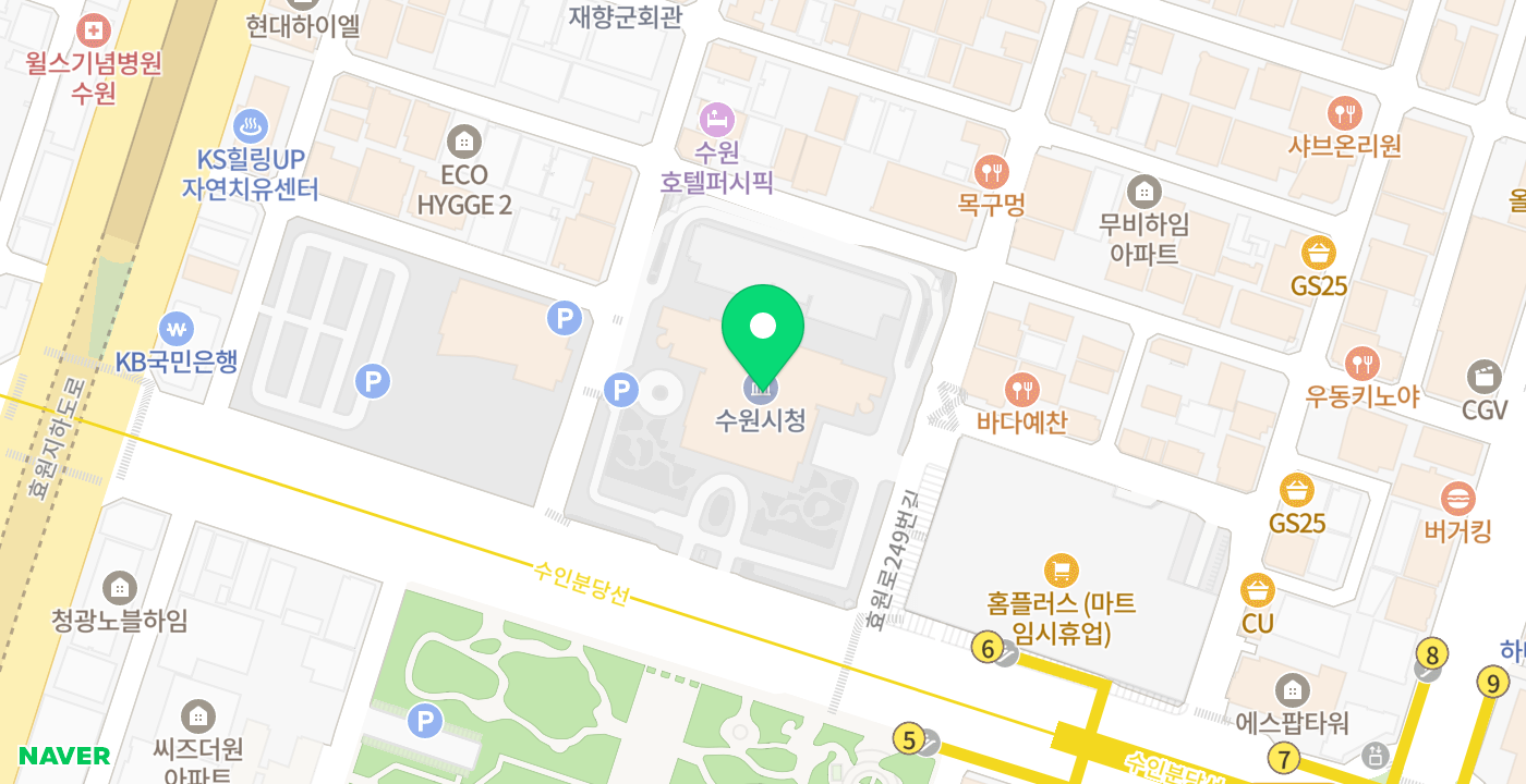 시청1호기 위치 지도