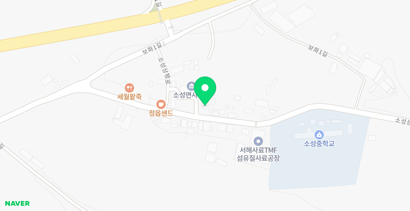 소성면사무소 위치 지도
