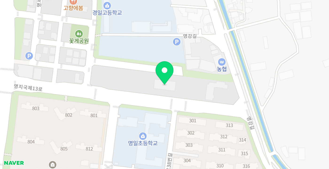 명지노인종합복지관 위치 지도