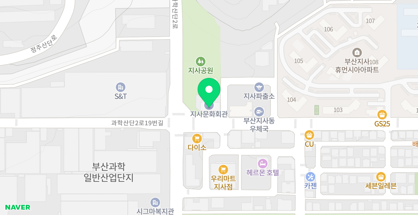 녹산동 지사민원센터 위치 지도