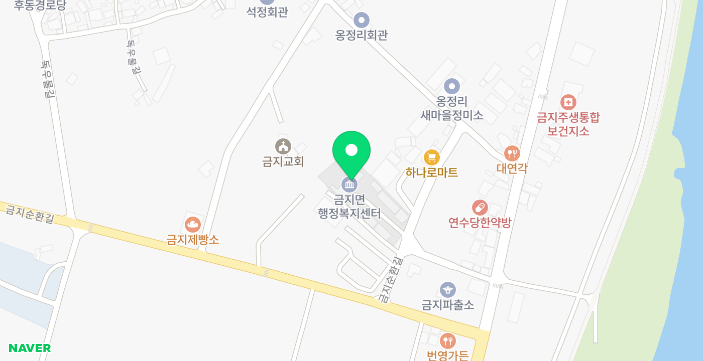 금지면 위치 지도